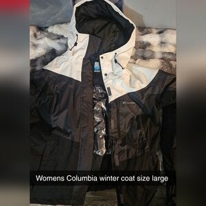 Columbia Two-Tone Black and White Jacket
